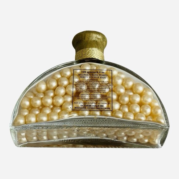 Victorian Vogue Magnolia Essence Bath Oil Capsules Vintage Rare 4.2 oz New - Picture 5 of 5